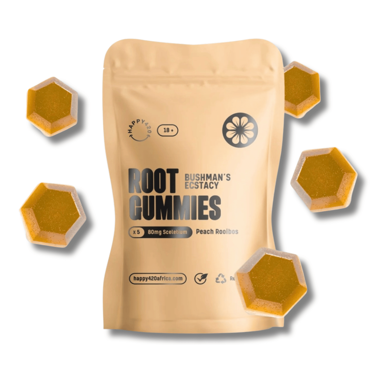 Happy 420 Root Gummies | 400mg Sceletium 🆕