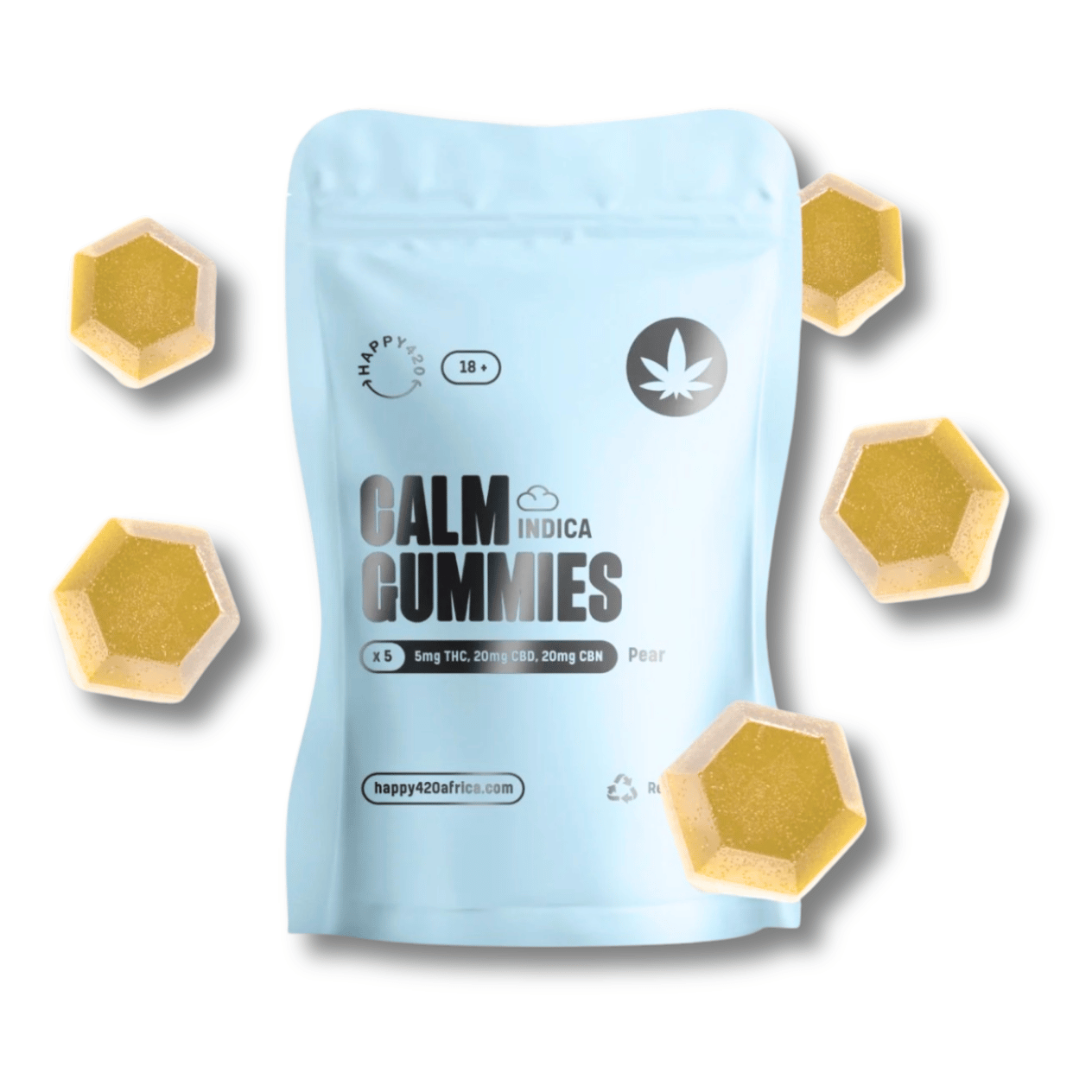Happy 420 Calm Gummies | Indica | 25mg 🆕